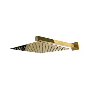 Chuveiro Quadrado Dourado RCQ 03