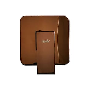 Acabamento Registro Quadrado Rose Gold para Chuveiro RAQ 04