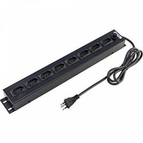 Filtro De Linha 8 Tomada S 20.A Bivolt Preto