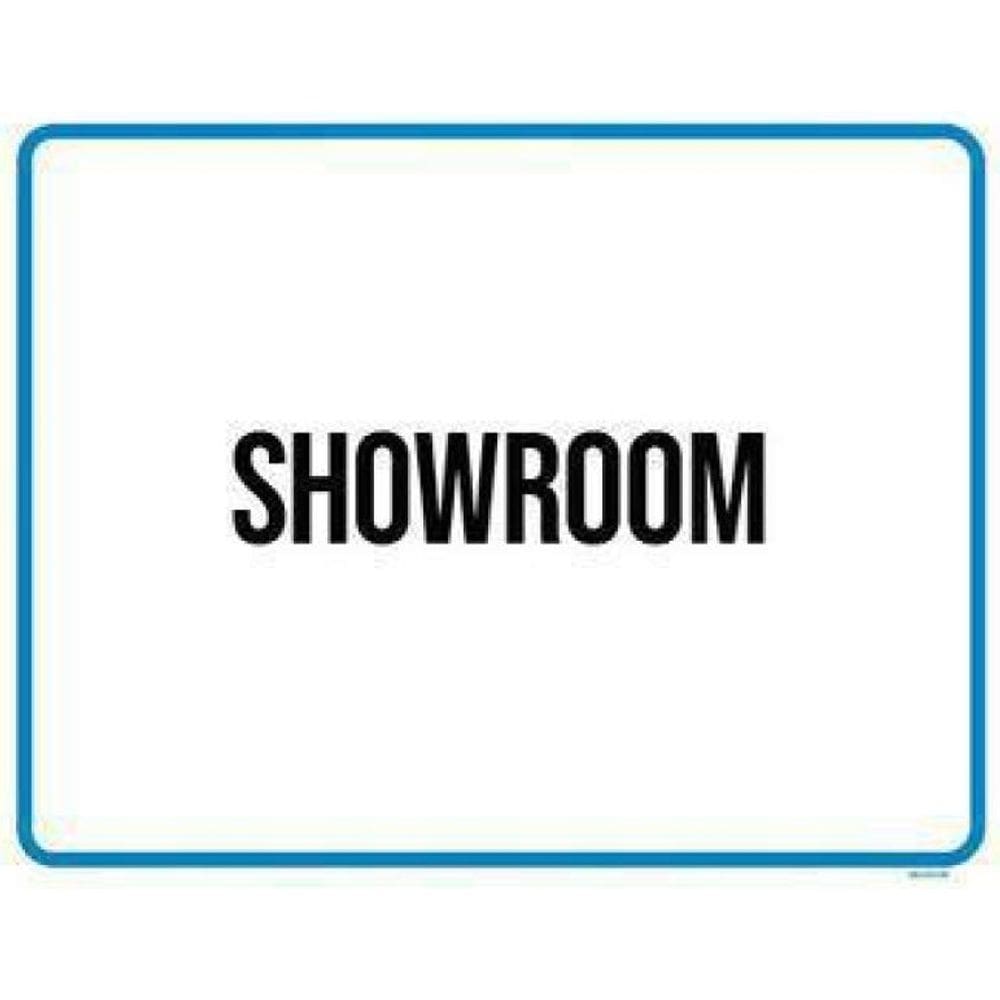 Kit 5 Placas Ambiente Sinalização - Showroom
