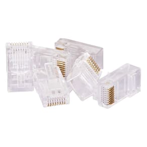 Plug Modular Rj45 Cat5E Gv Brasil, Pacote 100 Unidades