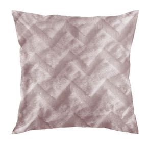 Capa De Almofada Plush 43 X 43 - Jolitex Rosa