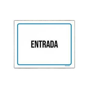 Kit 3 Placas Ambiente Sinalização Setor Entrada
