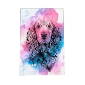 Quadro Cocker Spaniel Inglês Cachorro Canvas 60X40Cm