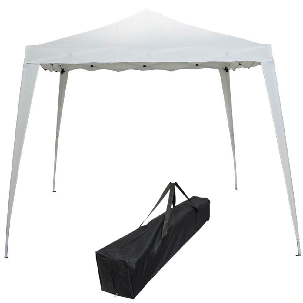 Tenda Gazebo Articulada Base 3x3 m Barraca Praia Sanfonada Dobrável Alumínio com Bolsa