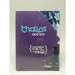 2 Dvds Thalles - Uma História Escrita Pelo Dedo De Deus