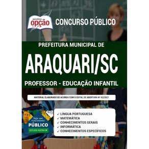 Apostila Araquari Sc - Professor - Educação Infantil