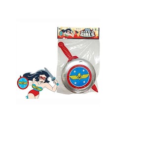 Brinquedo Infantil Escudo E Espada Mulher Maravilha