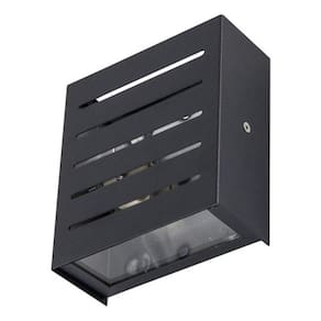 Arandela Externa Preta De Parede Bivolt Ip40 40W Portalluz