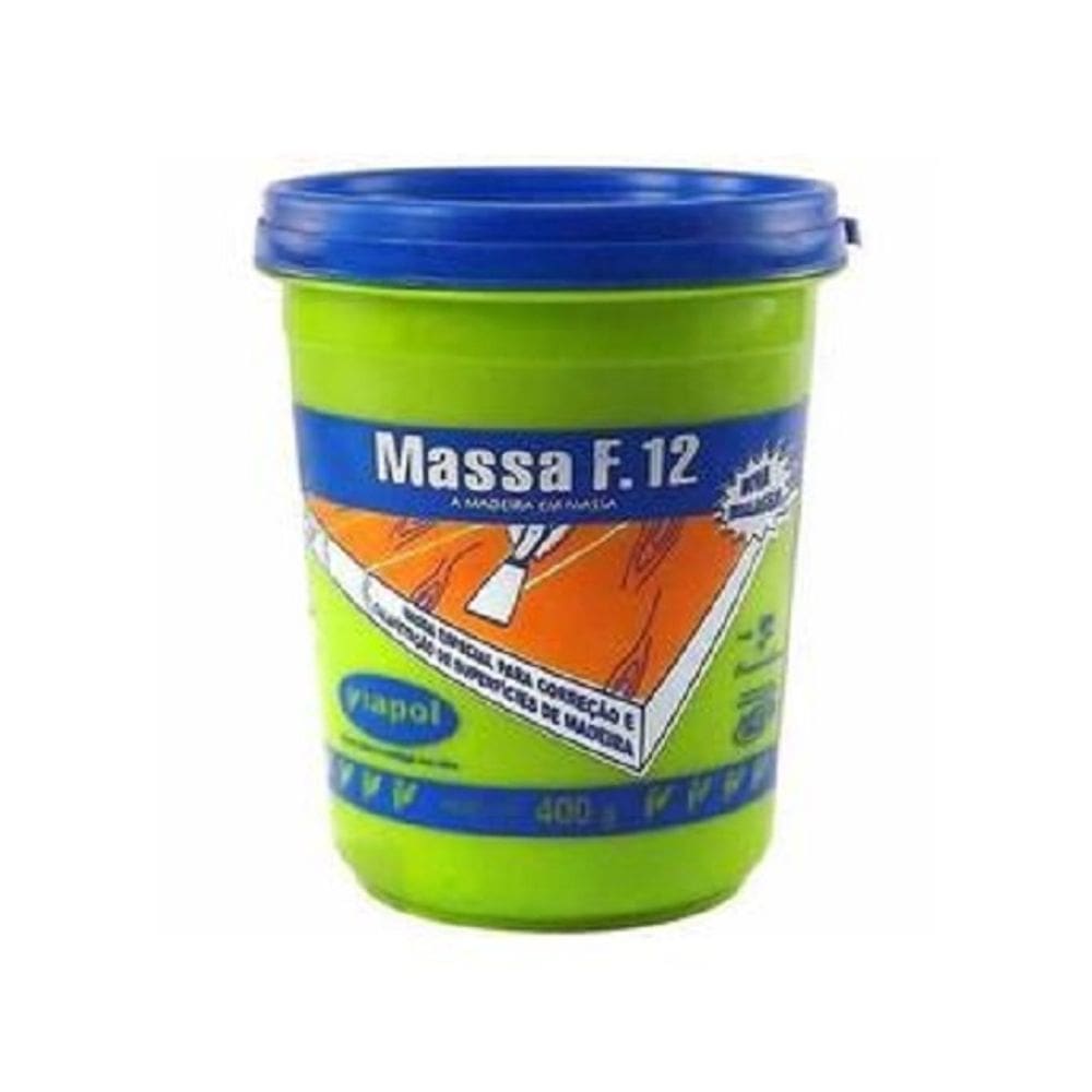 Massa para Calafetar Assoalhos Viapol F12 Imbuia 400 gr