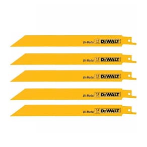 Jogo De Lâminas Para Serra Sabre 12 5 Peças Dewalt - Dw4838