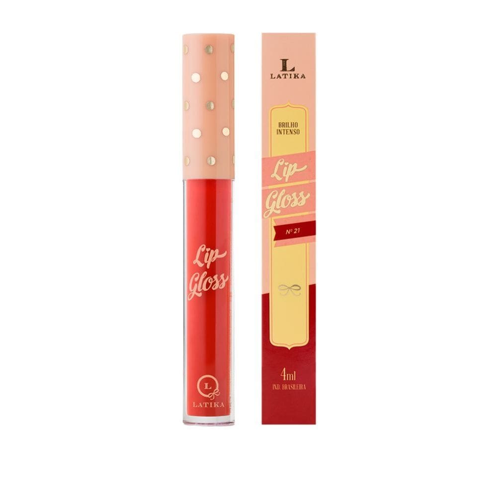 Latika Lip Gloss N° 21 - Brilho Labial 4ml