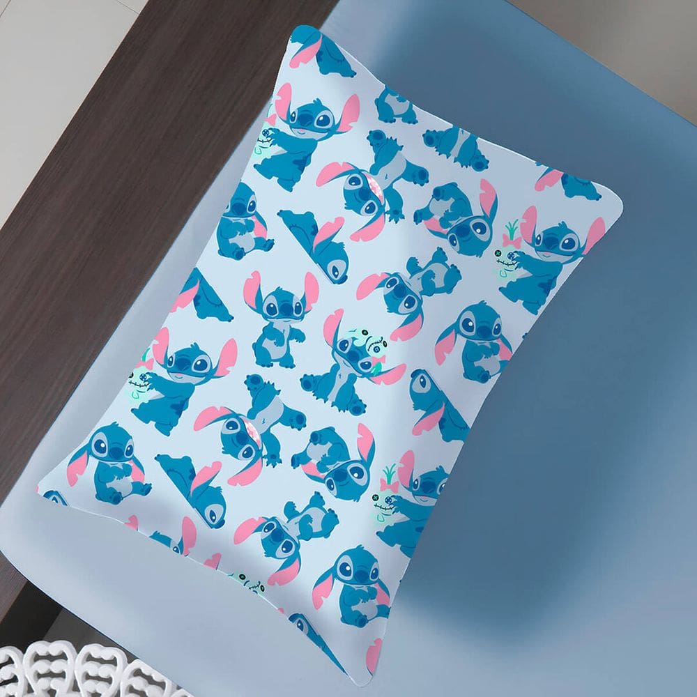 Fronha Infantil Disney Stitch Estampada Portallar