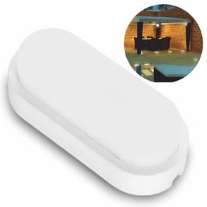 Luminaria Tartaruga Externa 15W Led 3000K 6500K Pp Autovolt