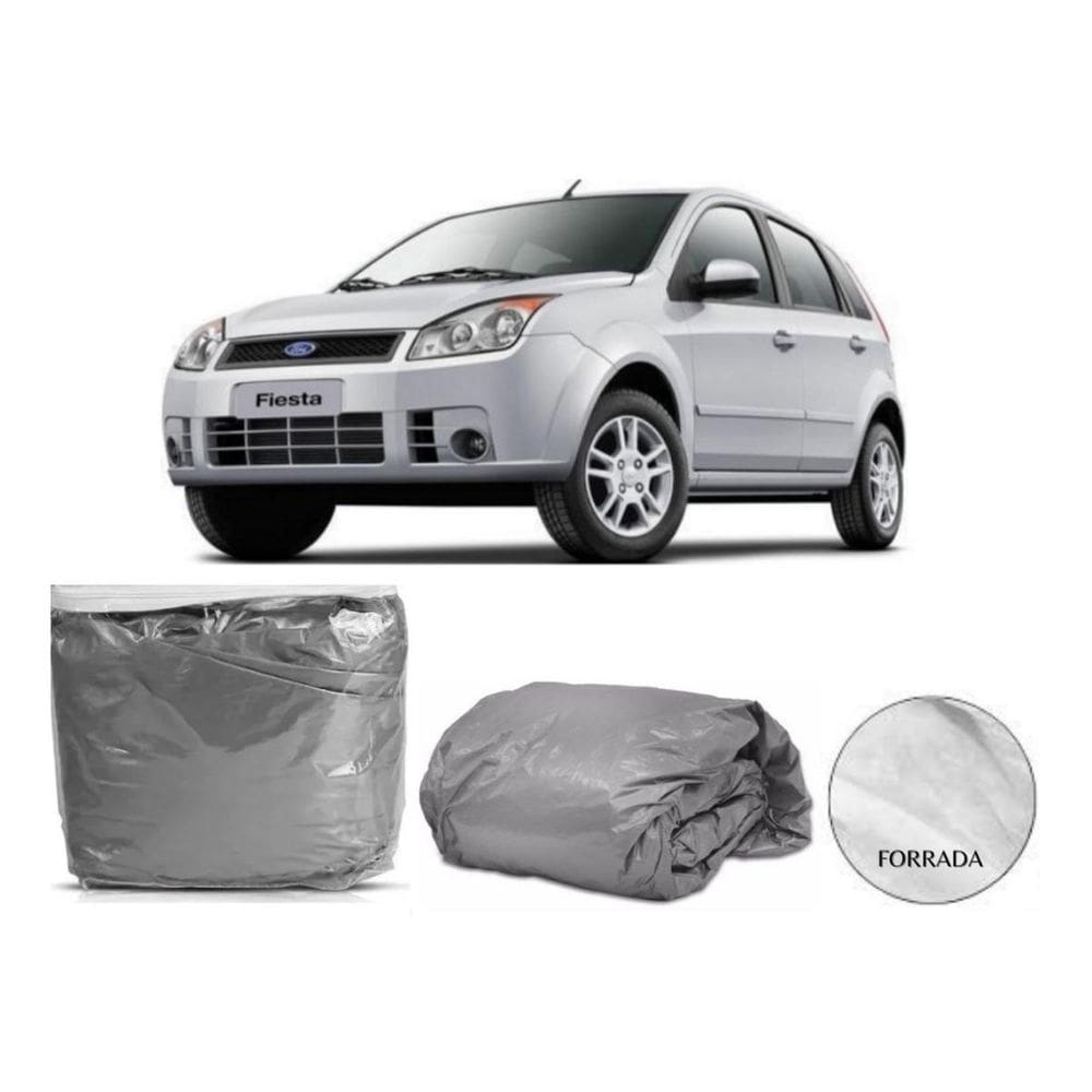 Capa Cobrir Carro 100% Impermeável Fiesta Todos