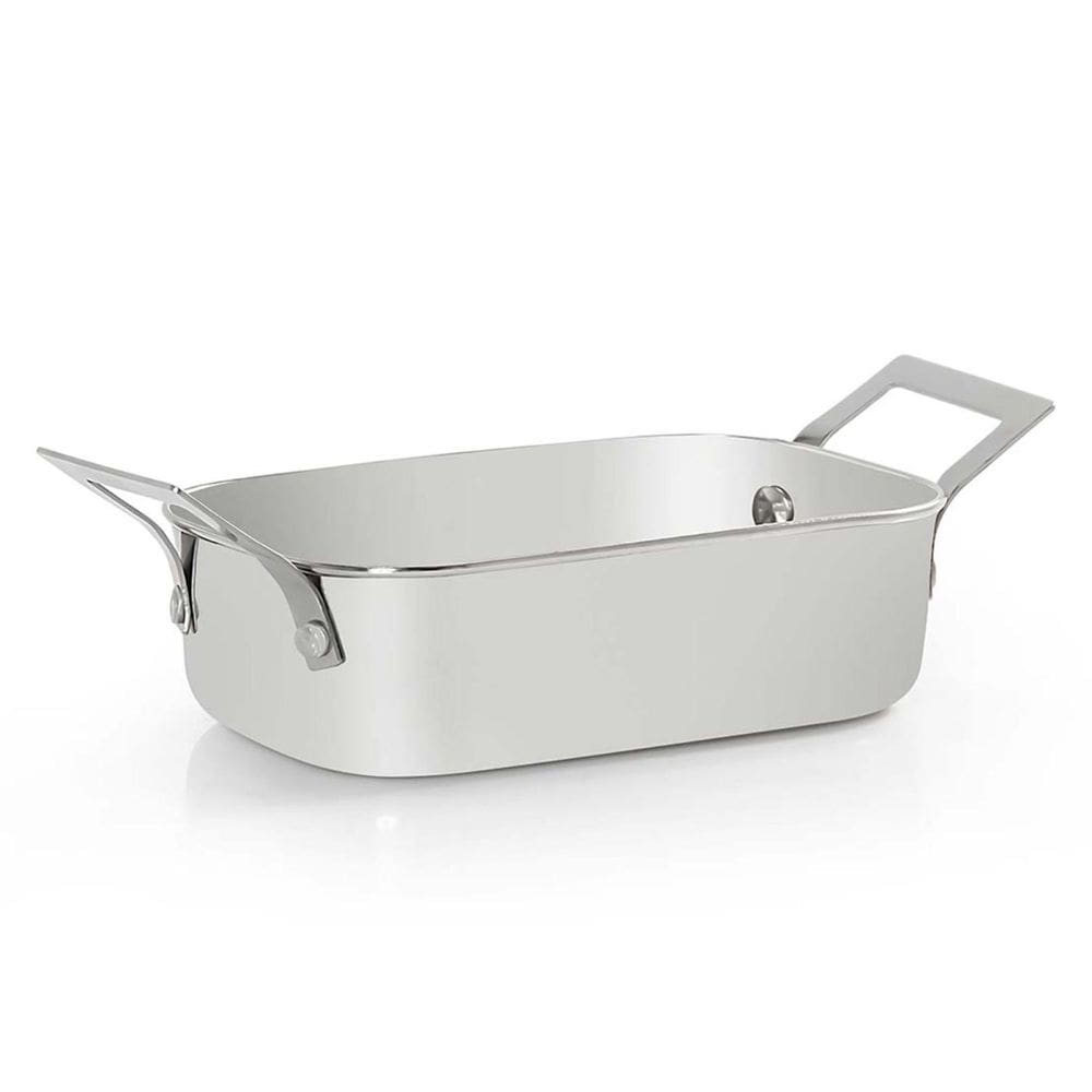 Mini Travessa Gourmet Mix 13 cm em Aço Inox