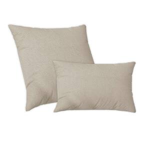 Capas Para Almofadas Decorativa 50X50 E 50X30Cm Capri Nude