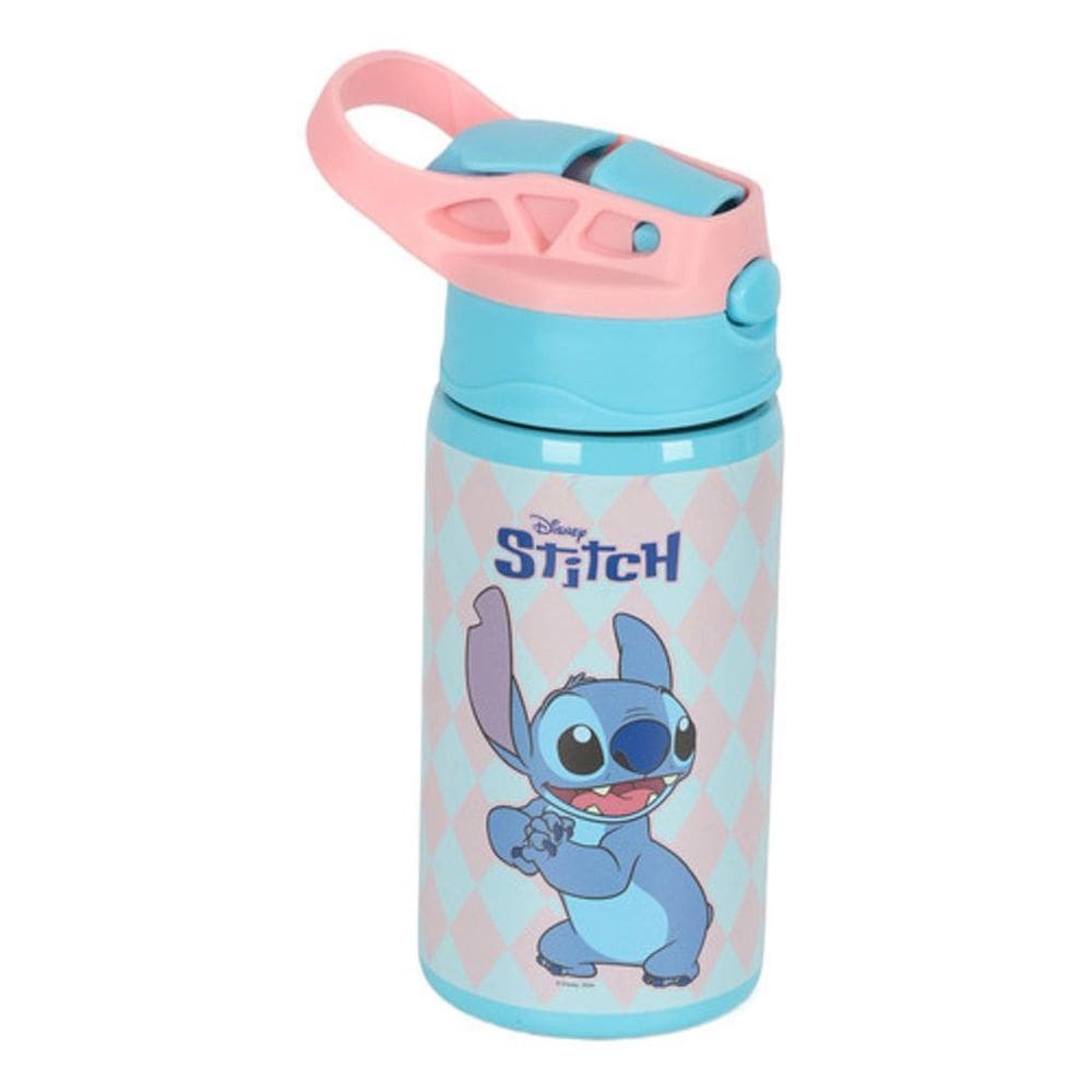 Garrafa Infantil Stitch Disney Aço Inox 500Ml