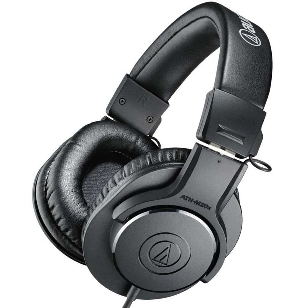 Fone de ouvido Audio Technica ATH M20X para Estúdio