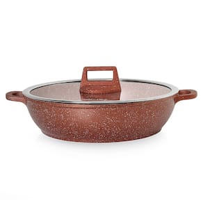 Caçarola Baixa Graniflon Moda Chef 28 cm Antiaderente 5 Litros