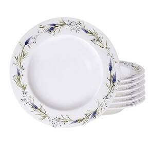 Jogo Pratos Fundo 23Cm Kit 6 Pcs Porcelana Lilla Tramontina