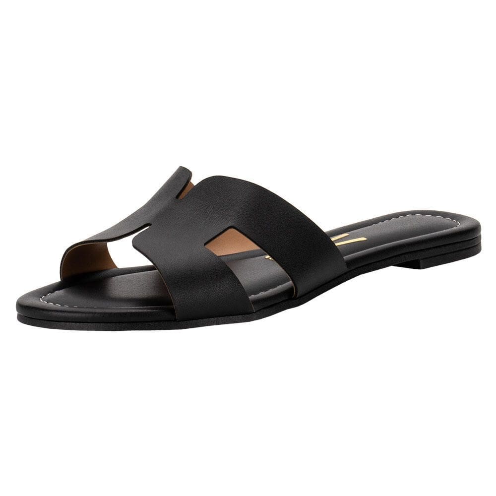 Tamanco Feminino Flat Vizzano 6371367 - 39 - Preto