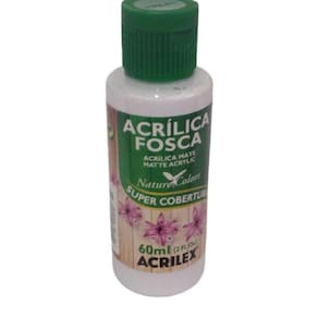 Tinta Acrílica Fosca Lilás Bebê - 809 - Acrilex - 60Ml