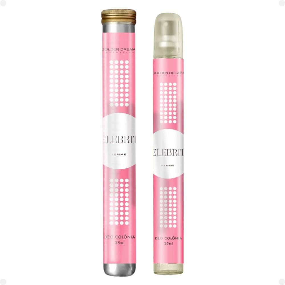 Deo Colônia Golden Dreams Femme Celebrity 35ml