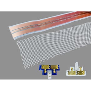ELETROFITA 3 vias 20A com malha + conectores equiv 2,5mm