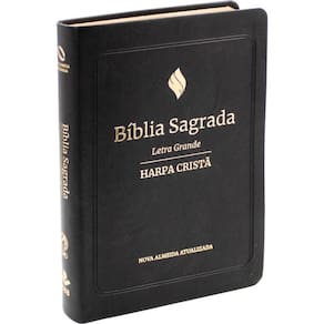 Bíblia Sagrada NAA com Harpa Cristã e Letra Grande - SBB