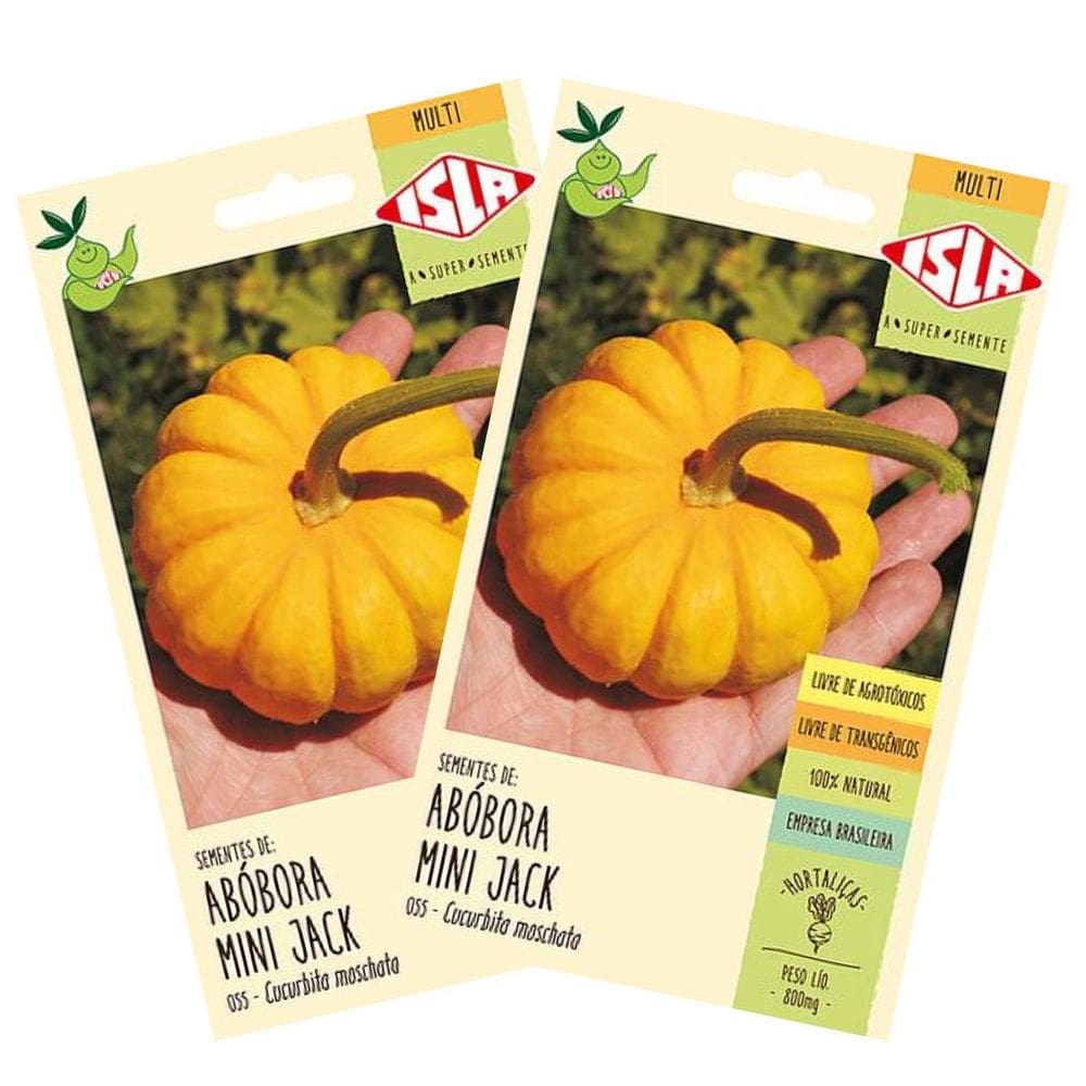 2X Sementes de Abóbora Mini Jack ISLA