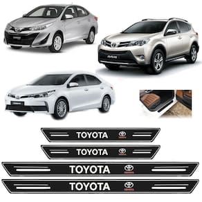 Soleira Premium Linha Toyota Corolla Yaris Prius Rav4 2020