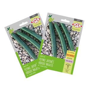 2X Sementes de Pepino Japonês Hibrido (Nagato) Super ISLA