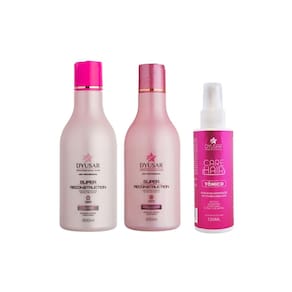 Shampoo E Condicionador Reconstrução P + Tônico 120Ml Dyusar