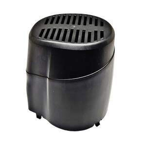 Capa Preta Plástica Para O Motor Do Ventilador Mallory 40Cm