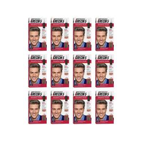 Grecin 5 Shampoo Tonalizante Castanho Claro - Kit Com 12Un