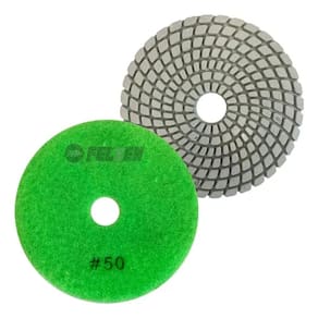 Lixa Cerâmica Diamantada Para Polimento Grão 50 100Mm Felsen