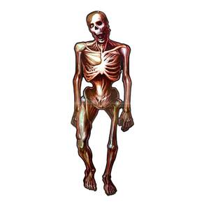 Mobile Decorativo Halloween Esqueleto Gigante 1,38X50Cm