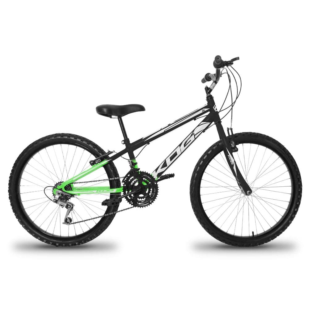 Bicicleta Infantil Aro 24 Feminina e Masculina 18 Marchas KOG