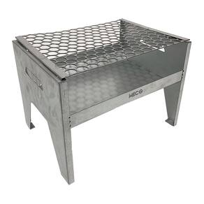 Churrasqueira A Carvão Galvanizada 35 X 25 Cm Mec G