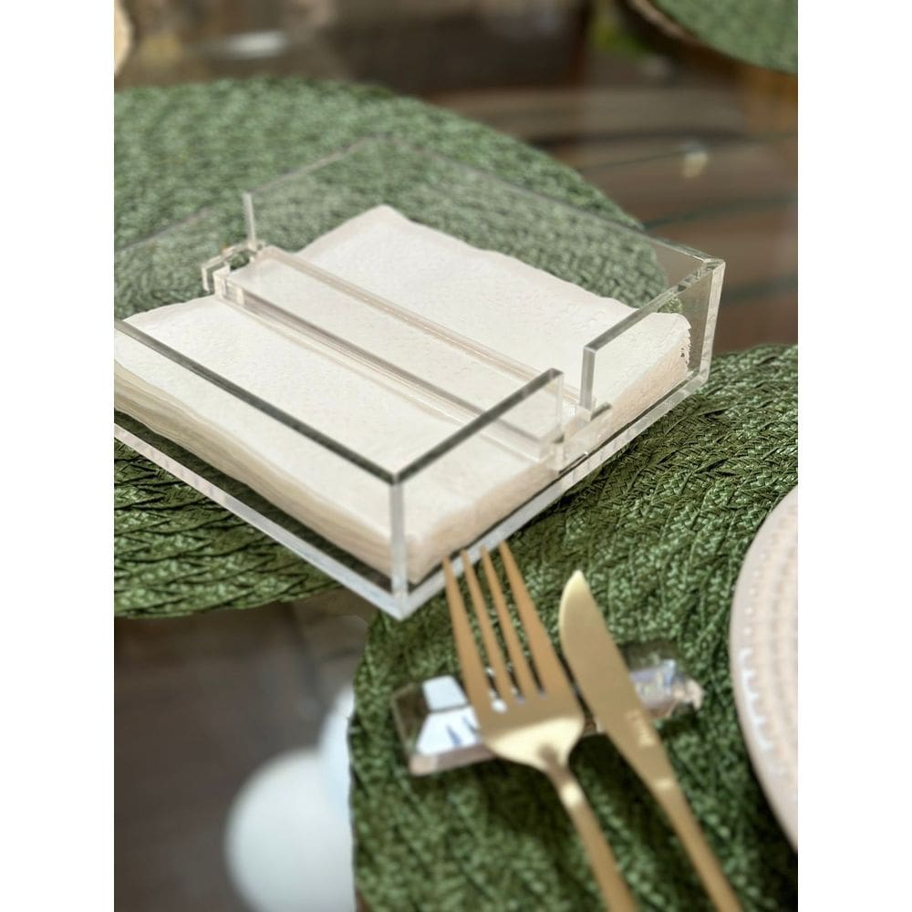 Porta Guardanapos em Acrílico