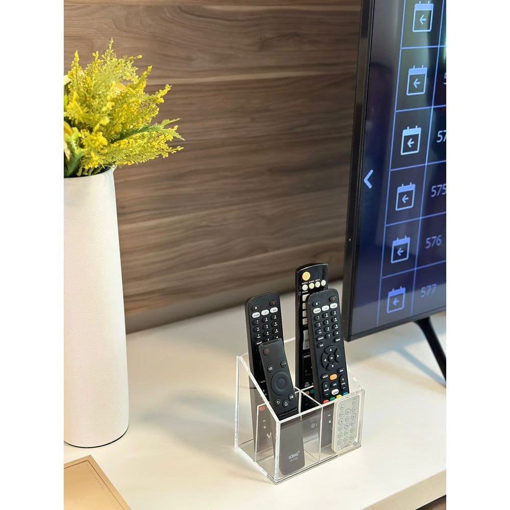 Organizador de controle remoto em Acrilico