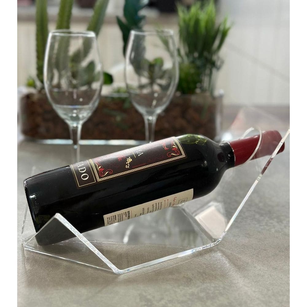 Porta Vinho em Acrilíco