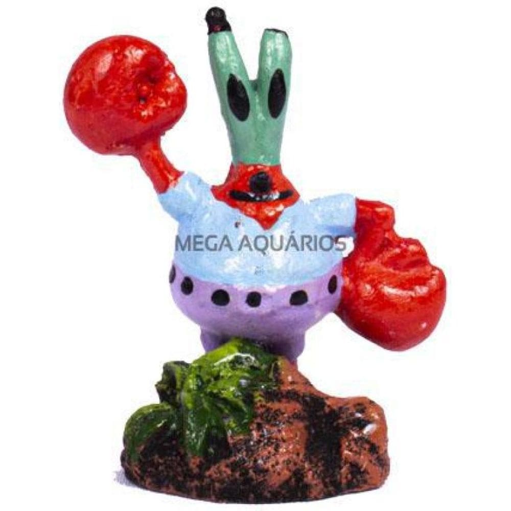Enfeite Aquário Siriqueijo Do Bob Esponja P025