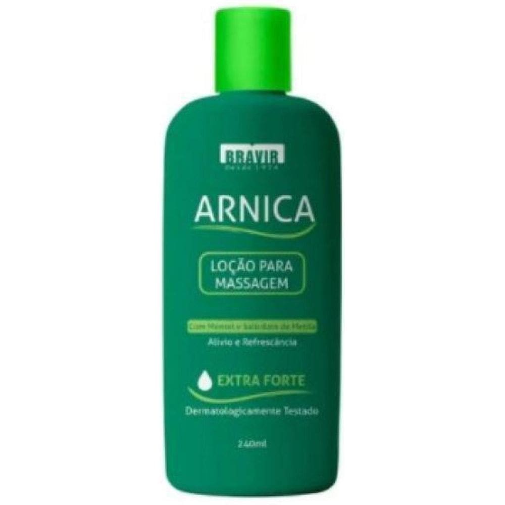 Arnica Locao Para Massagem 240Ml Bravir