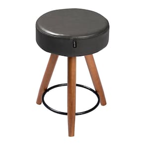 Bancos/Banqueta Estofada Baixa Confortável Sala Cozinha Pés Palito Paris 50 cm