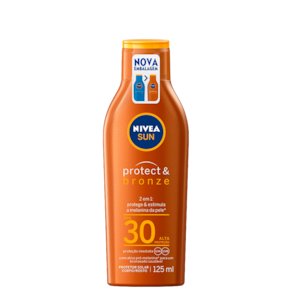 NIVEA SUN Protect & Bronze FPS 30 - Protetor Solar 125ml BLZ