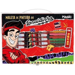 Maleta Para Pintura Enaldinho 86 Peças - Magic Kids
