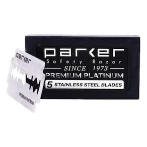 Lâminas De Barbear Park Aço Inoxidável Safety Razor Premium