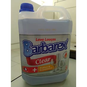 Detergente Lava Louças Clear Barbarex 5L